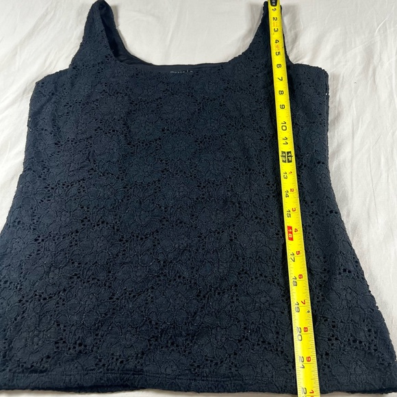 White House Black Market Knit Lace Tank Top - Picture 13 of 13